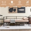 Twin Daybed Sofa Bed Frame Metal Platform Black