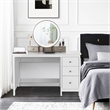 Computer Desk Study Writing Home Office Workstation White