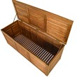 47 Gallon Deck Storage Acacia Wood Organization Toys Cushions Tools Natural