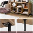 6 Cube Storage Shelf Organizer Bookcase Square Cubby Cabinet Bedroom Natural