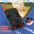 Portable Basketball Hoop System Adjustable w/Weight Bag Black