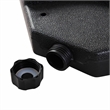 20 inch Patio Offset Umbrella Base Stand Water Filled Base Black