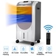 Portable Air Cooler Fan and Heater Humidifier w/Washable Filter White