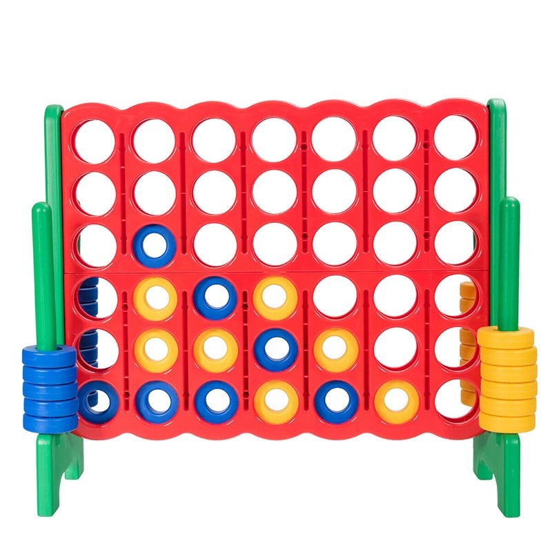Jumbo 4 to Score 4 in A Row Giant Game Set for Family Green