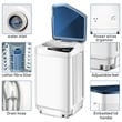 Full Automatic Washing Machine 7.7 lbs Washer/Spinner UV Light Blue