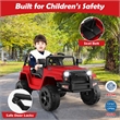 12V Kids Ride On Truck Car Electric Vehicle Remote Red