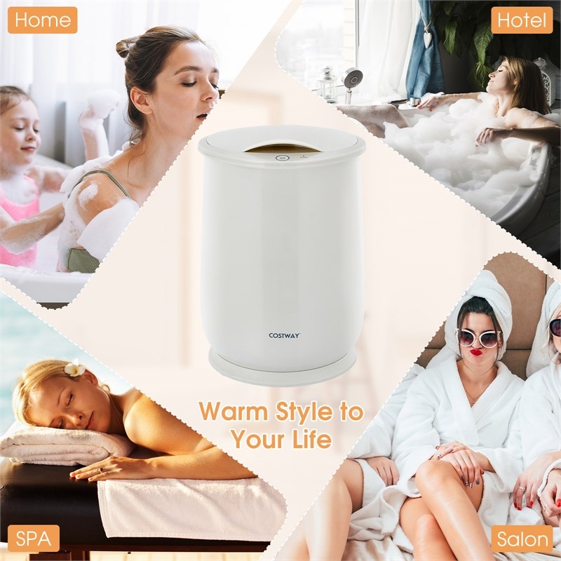 21L Large Capacity Towel Warmer Fragrance Holder Grey