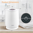 21L Large Capacity Towel Warmer Fragrance Holder White