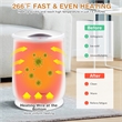 21L Large Capacity Towel Warmer Fragrance Holder White