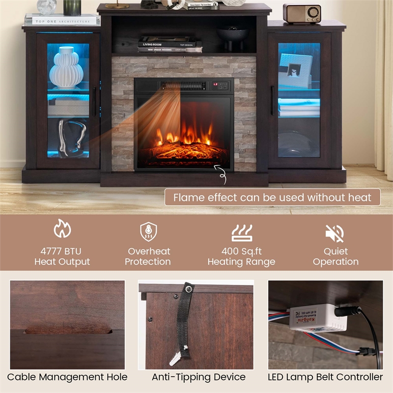TV Stand with 18