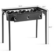 Portable 225000 BTU 3 Burner Gas Cooker Outdoor Camp Stove BBQ