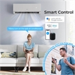 12000 BTU Mini Split Air Conditioner Metal White
