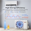 12000BTU Wifi Enabled Mini Split AC White