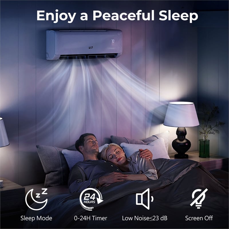 12000 BTU Mini Split Air Conditioner AC Unit