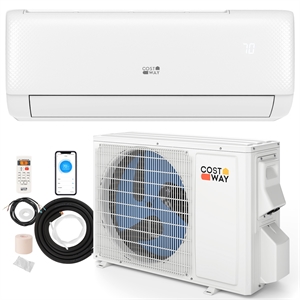 9100BTU Wifi Enabled Mini Split AC White