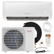 18000 BTU Mini Split Air Conditioner AC Unit White Metal