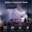 18000 BTU Mini Split Air ConditionerWhite Metal