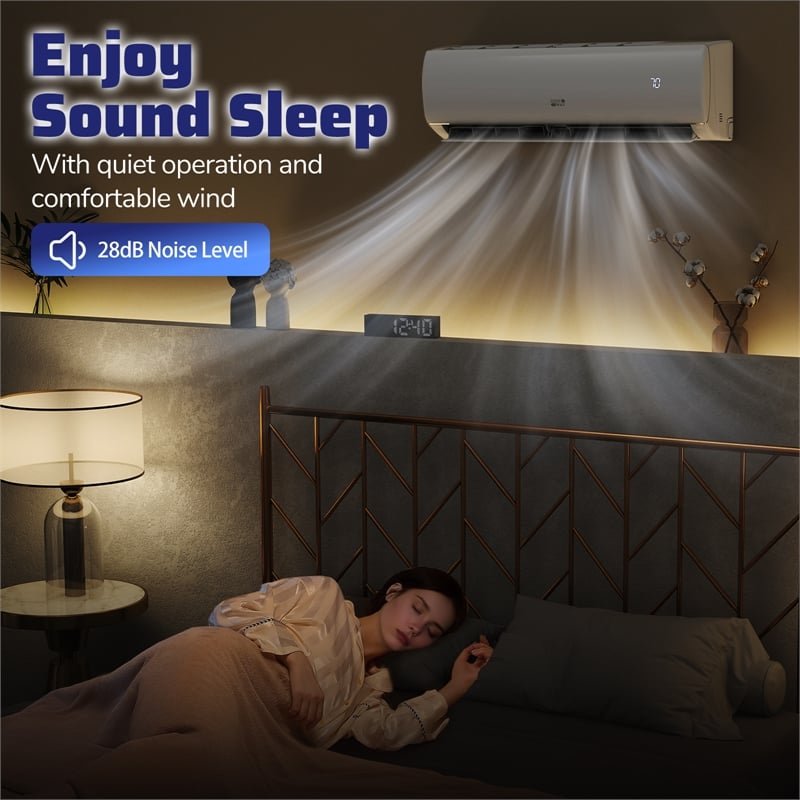 17000 BTU Wifi Enabled Mini Split Air Conditioner