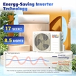 17000 BTU Wifi Enabled Mini Split Air Conditioner