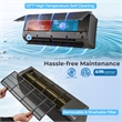 12000BTU Wifi Enabled Mini Split AC Black Metal