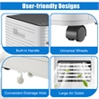 5000 BTU (8000 BTU ASHRAE) Portable Air Conditioner Air Cooler Black