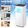 5000 BTU (8000 BTU ASHRAE) Portable Air Conditioner Air Cooler Black