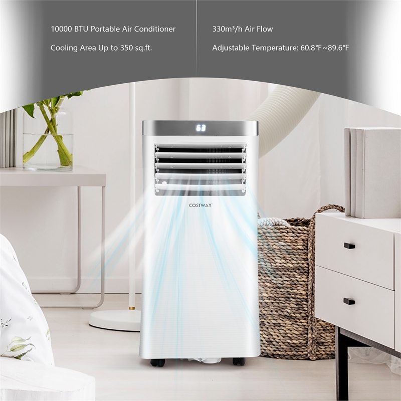 6450 BTU (10000BTU ASHRAE) Portable Air Conditioner Air Cooler