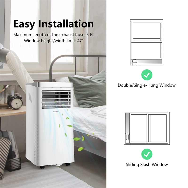 6450 BTU (10000BTU ASHRAE) Portable Air Conditioner Air Cooler