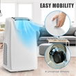 8000 BTU (11500 BTU ASHRAE) Dual Hose Portable Air Conditioner AC Unit