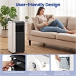 8000 BTU 3 in 1 Portable Air Conditioner with Fan Sleep Mode 24H Timer