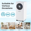 8200 BTU Portable Air Conditioner Floor AC Unit with Fan