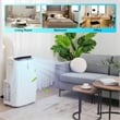 8800 BTU (14000 BTU ASHRAE) Portable Air Conditioner with APP Smart Control