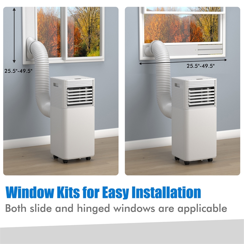 6000BTU (10000 BTU ASHRAE) Portable Air Conditioner Air Cooler