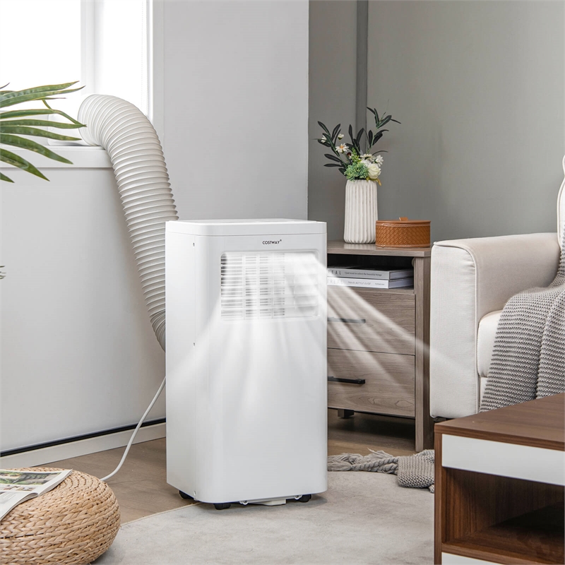 6000 BTU (10000 BTU ASHRAE) Portable Air Conditioner With Cool Dehum Fan