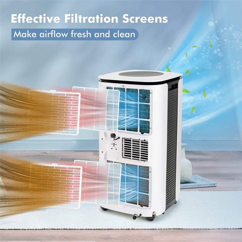 6500 BTU (9000 BTU ASHRAE) Air Cooler 3 in 1 Portable Air Conditioner