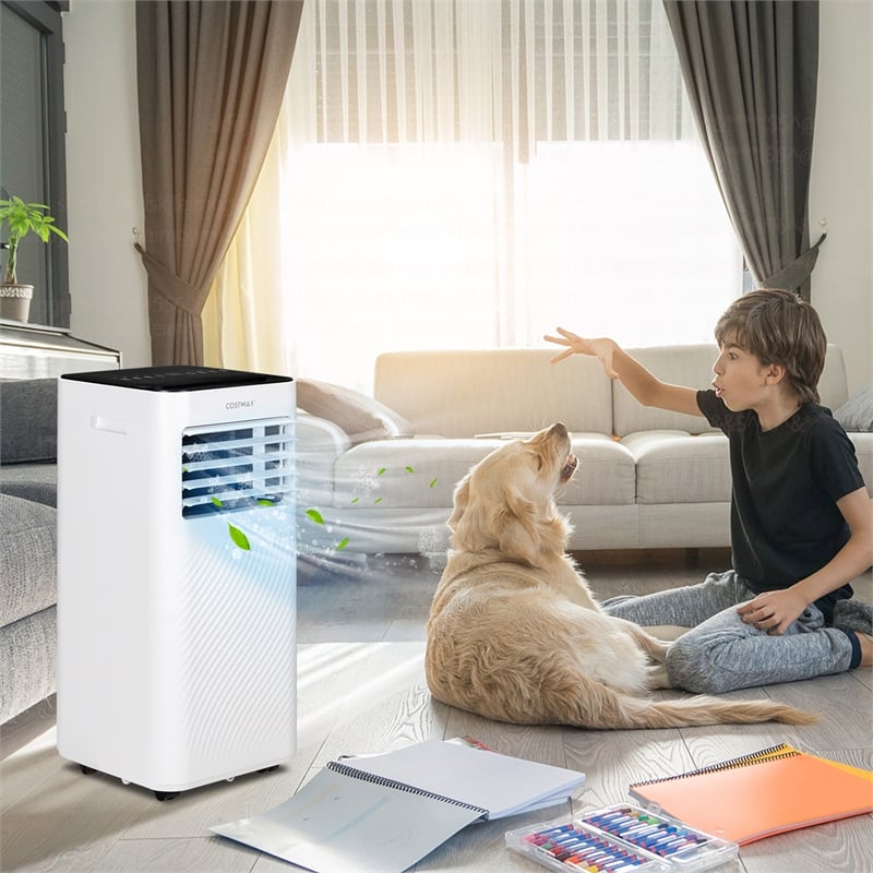 Portable Air Conditioner  6000 BTU (10000BTU ASHRAE)with Cool Fan Humidifier