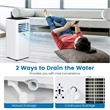 5000 BTU (8000 BTU ASHRAE) Portable Air Conditioner AC Unit with Cool Fan