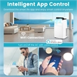 13000 BTU Portable Air Conditioner with Cool Fan Heatand Dehumidifier