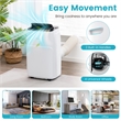 13000 BTU Portable Air Conditioner with Cool Fan Heatand Dehumidifier