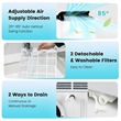 13000 BTU Portable Air Conditioner with Cool Fan Heatand Dehumidifier