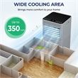 6000 BTU (10000 BTU ASHRAE) Portable Air Conditioner Air Cooler Gray