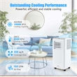 6500 BTU(10000 BTU ASHRAE) Portable Air Conditioner Freestanding Air Cooler
