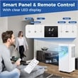 Portable Air Conditioner 9000 BTU AC Unit with Fan Dehumidifier Sleep Mode