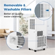 8000 BTU Portable Air Conditioner Air Cooler with Fanand Dehumidifier