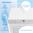 8000 BTU Portable Air Conditioner Freestanding Air Cooler with Dehumidifier