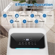 6500 BTU(ASHRAE 10000 BTU) Portable Air Conditioner with Fanand Dehumidifier