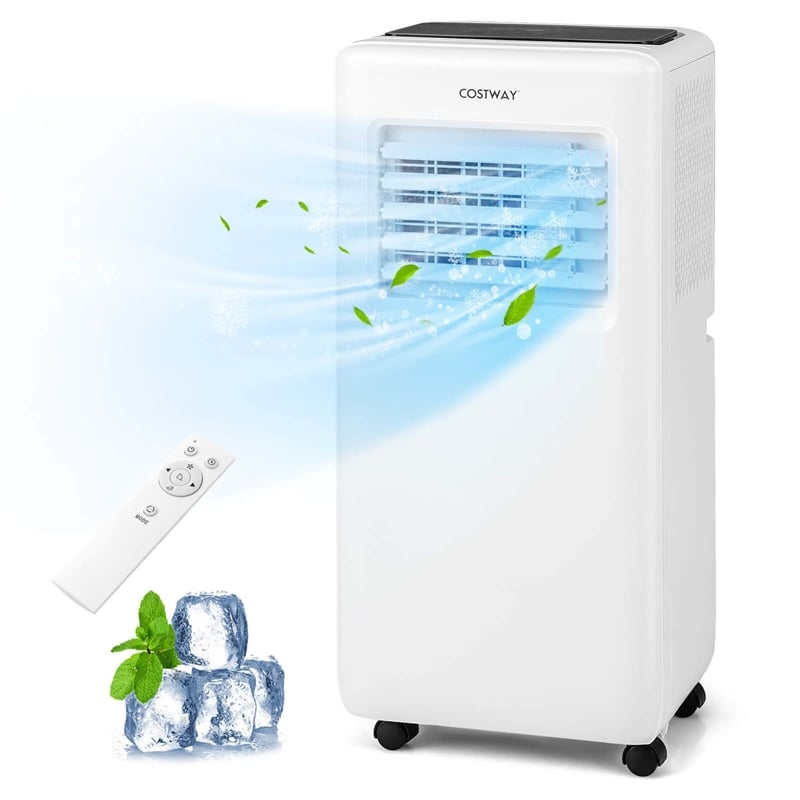 6500 BTU(ASHRAE 10000 BTU) Portable Air Conditioner with Fanand Dehumidifier