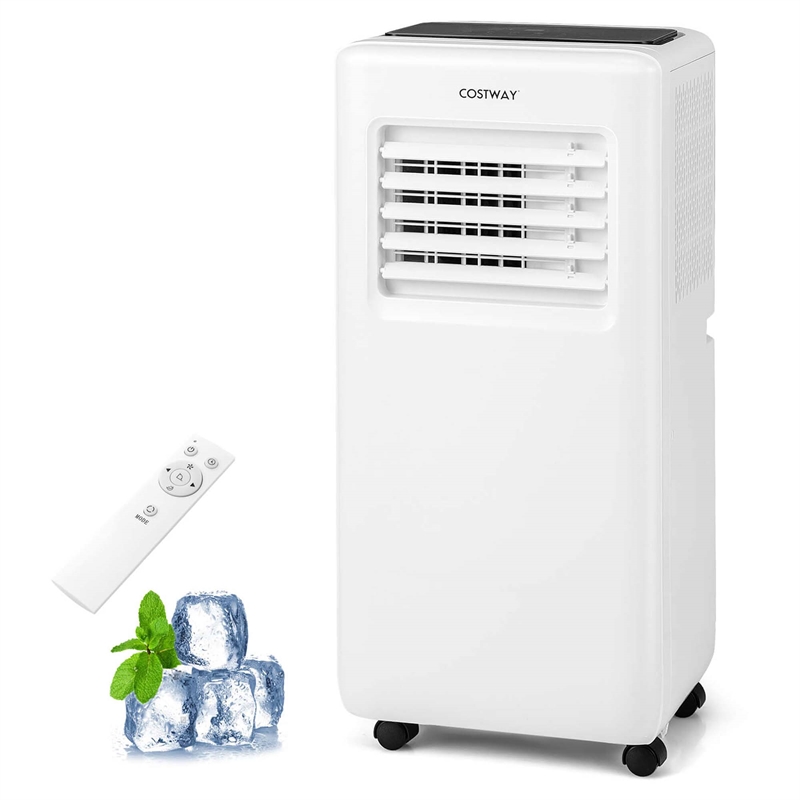 6500 BTU(ASHRAE 10000 BTU) Portable Air Conditioner with Fanand Dehumidifier