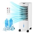 Evaporative Air Cooler Fan Portable Oscillating Swamp White