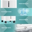 4 in 1 Evaporative Air Cooler with Fan and Humidifier Ice Packs White